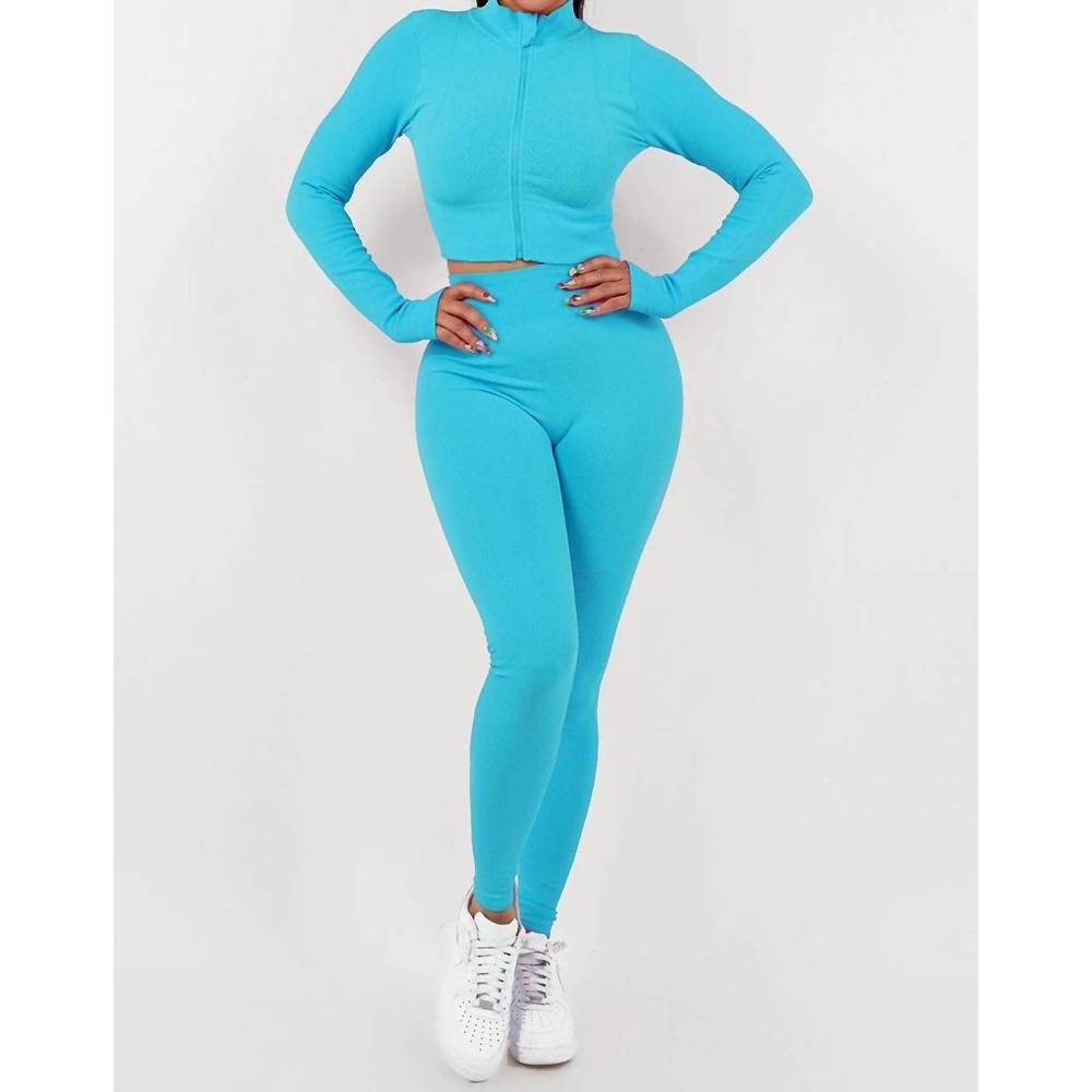 NEW LOVE POEM loungin set in ocean blue